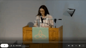 Melissa Florer-Bixler’s Sermon