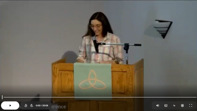 Melissa Florer-Bixler’s Sermon